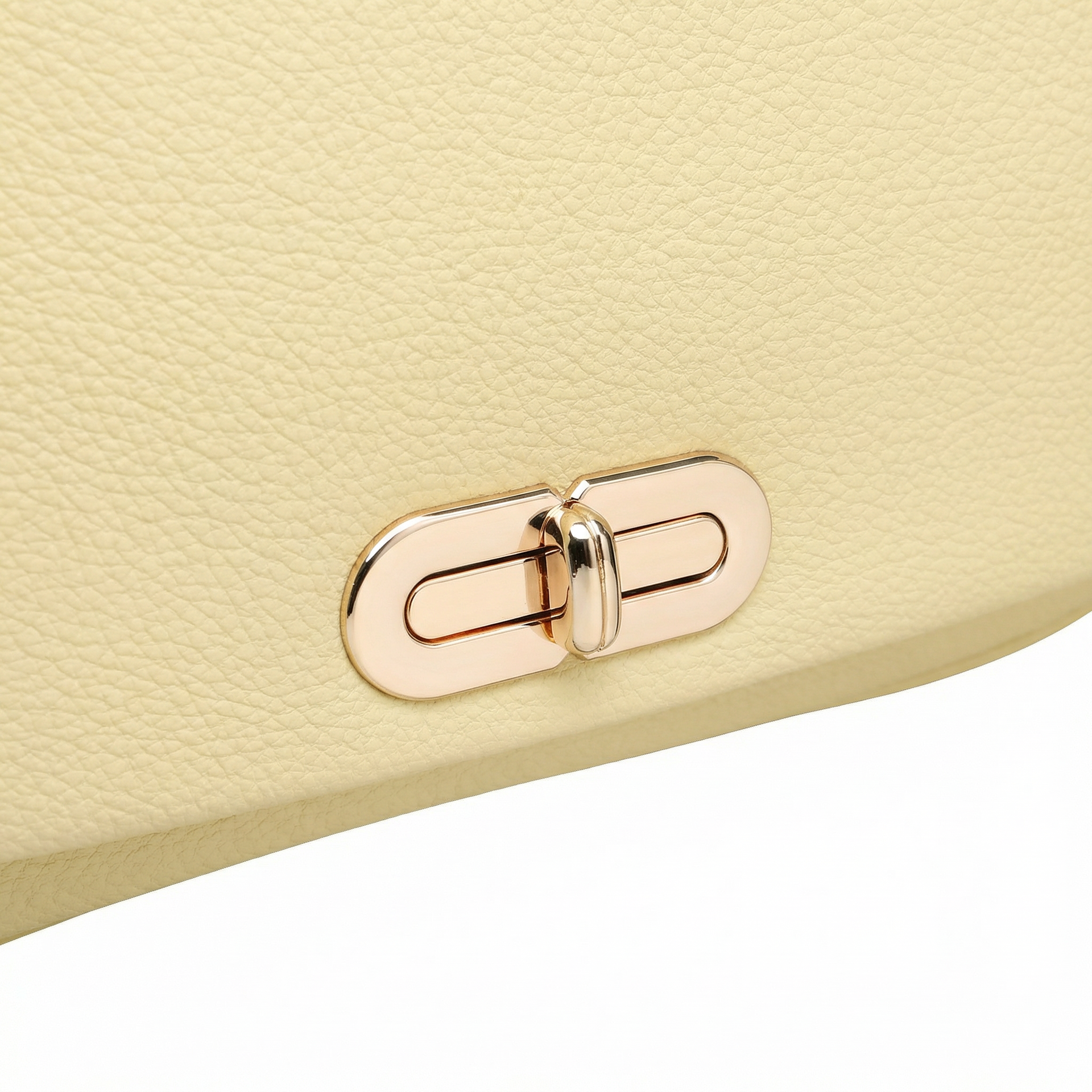 Borsa a Mano in Polyurethane Giallo