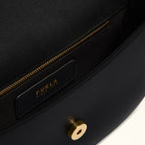 Borsa a Tracolla in Pelle Nero