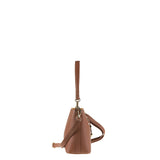Schultertasche aus echtem Leder