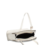 Borsa a Tracolla in Pelle Vegana Bianco