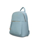 Zaino in Pelle Vegana Azzurro Pierre Cardin