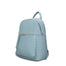 Zaino in Pelle Vegana Azzurro Pierre Cardin