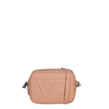 Borsa a Tracolla in Dollaro Leather Rosa