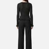Vestito in Poliestere Nero