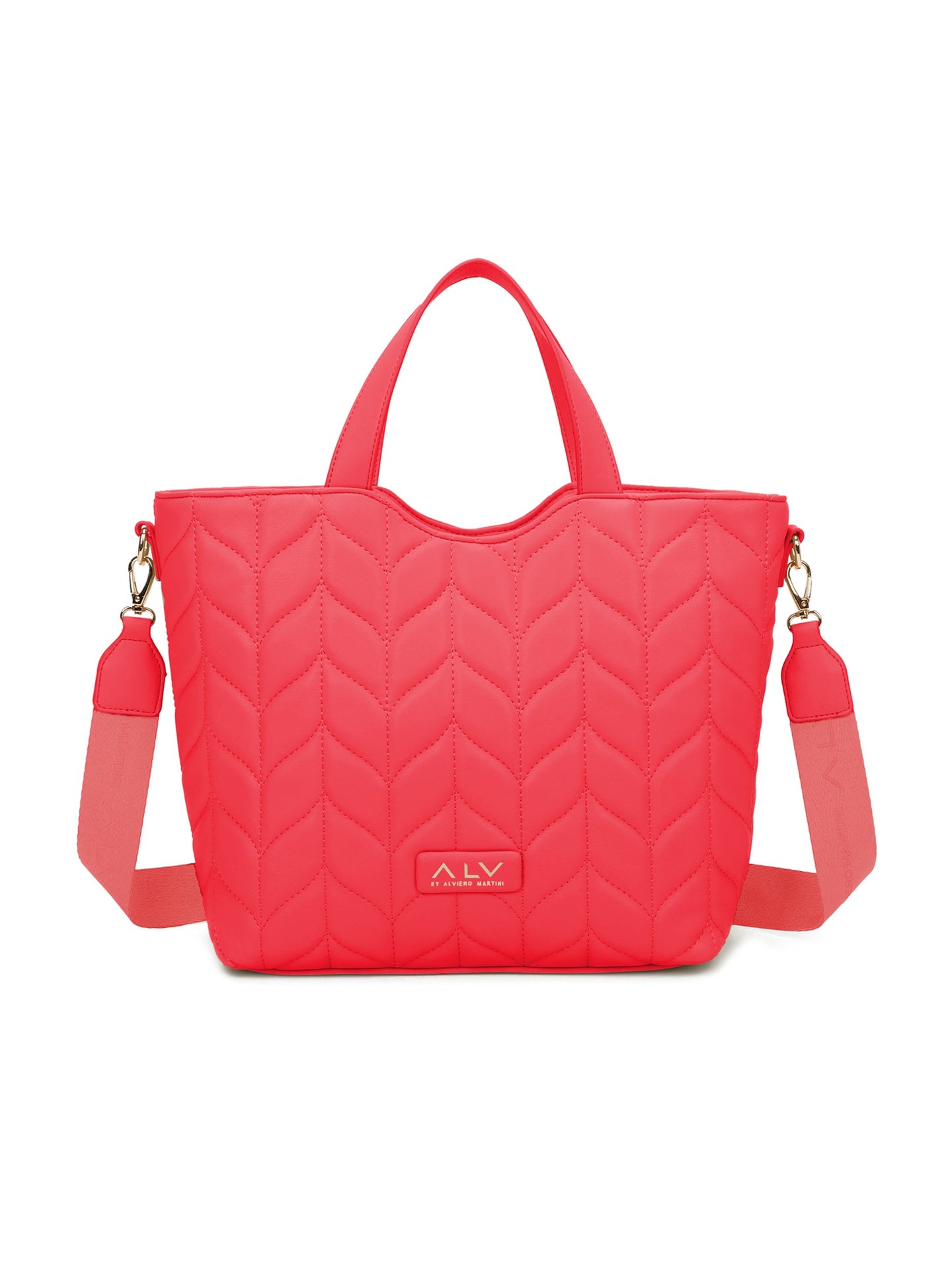 Borsa A Spalla da donna ALV - Fuxia