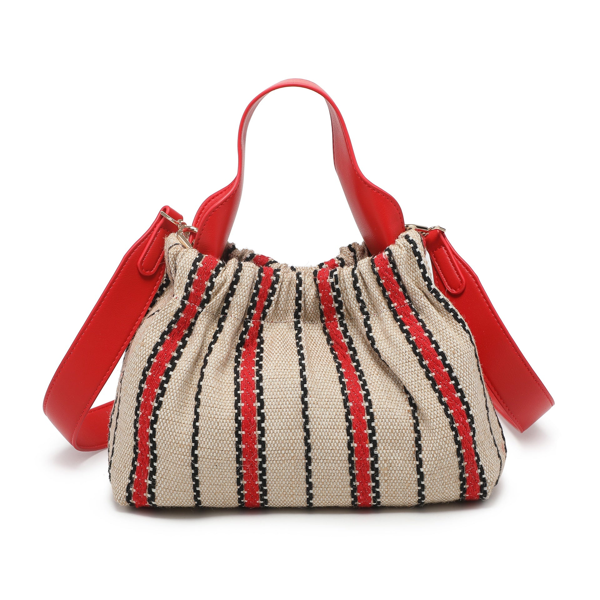 Borsa Shopper in Cotone Rosso