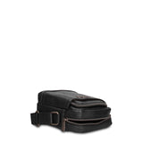 Borsa a Tracolla in 100% Pu Vegan Leather Nero
