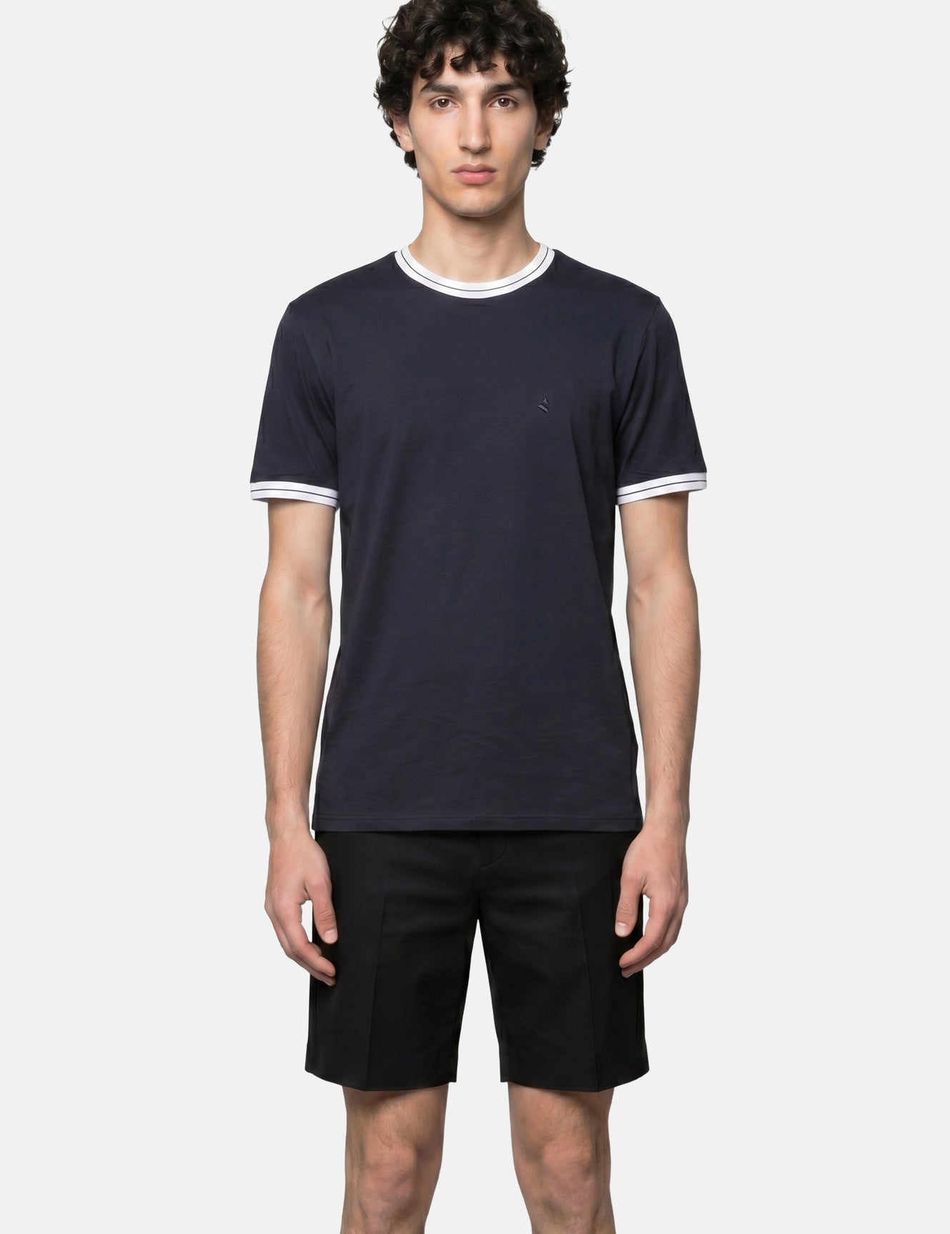 T-shirt in Cotone Blu Navy Navigare