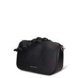 Borsa a Spalla in Pelle Vegana Nero