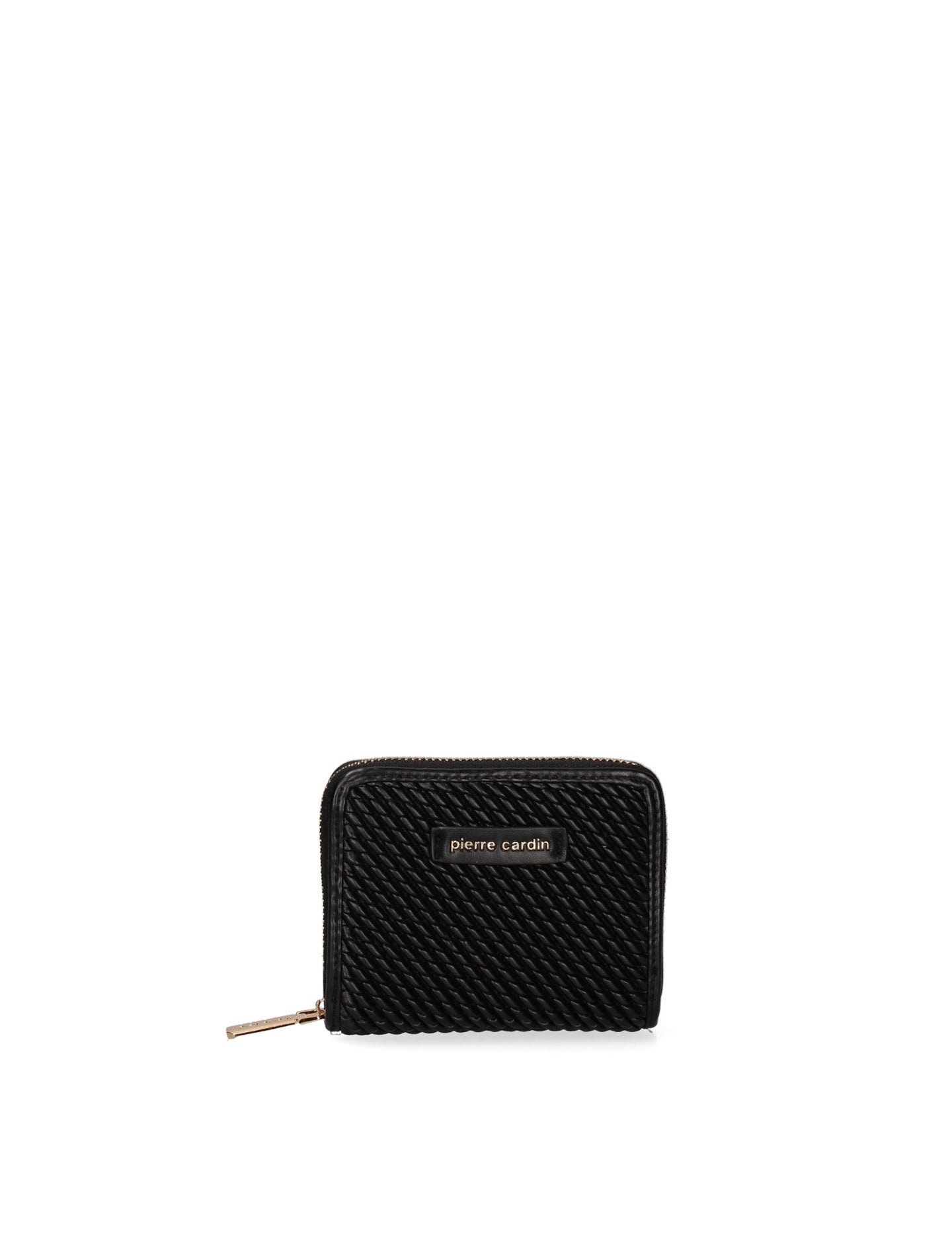 Portafoglio Donna in Pelle Vegana Nero Pierre Cardin