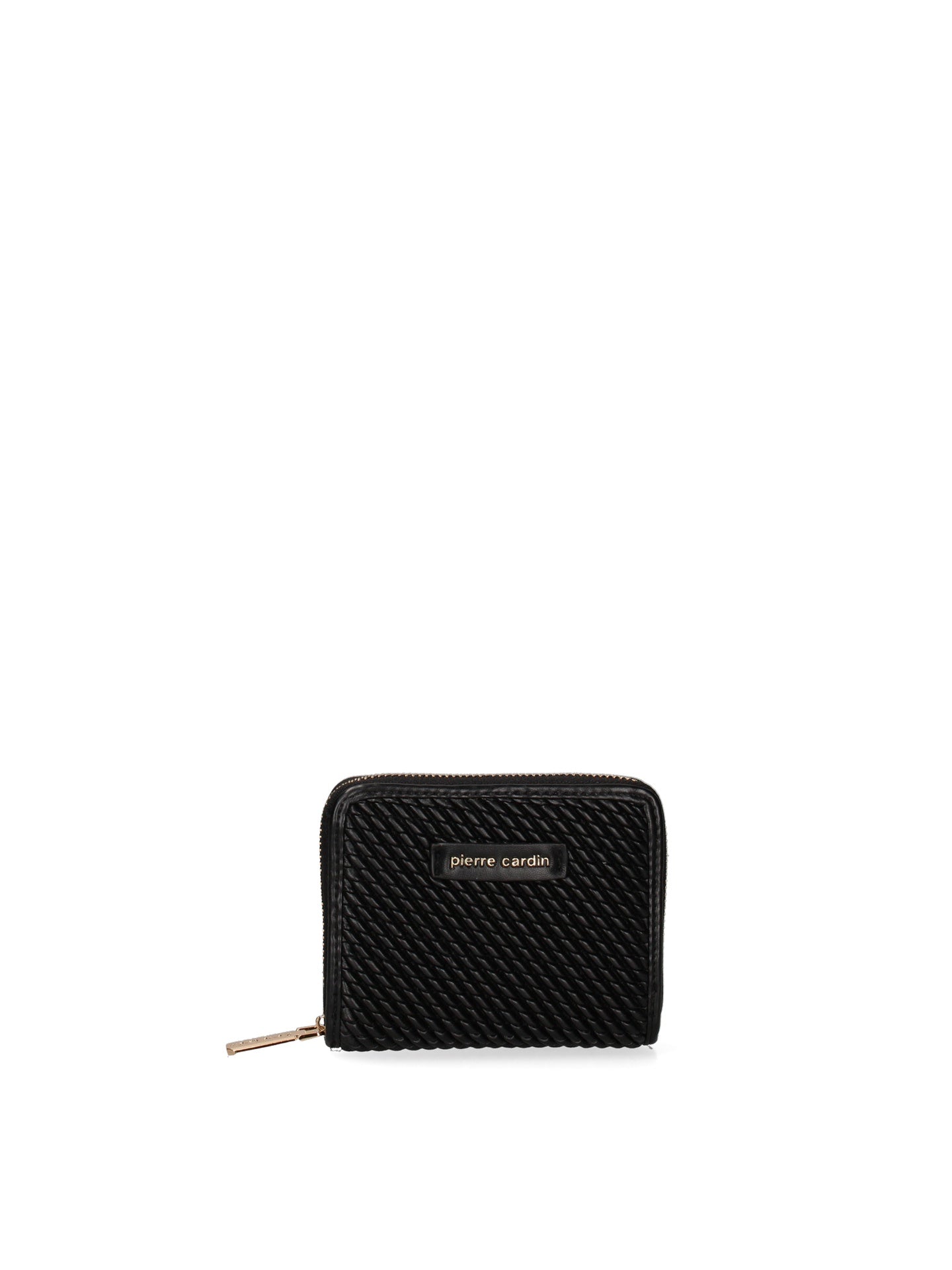 Portafoglio Donna in Pelle Vegana Nero Pierre Cardin