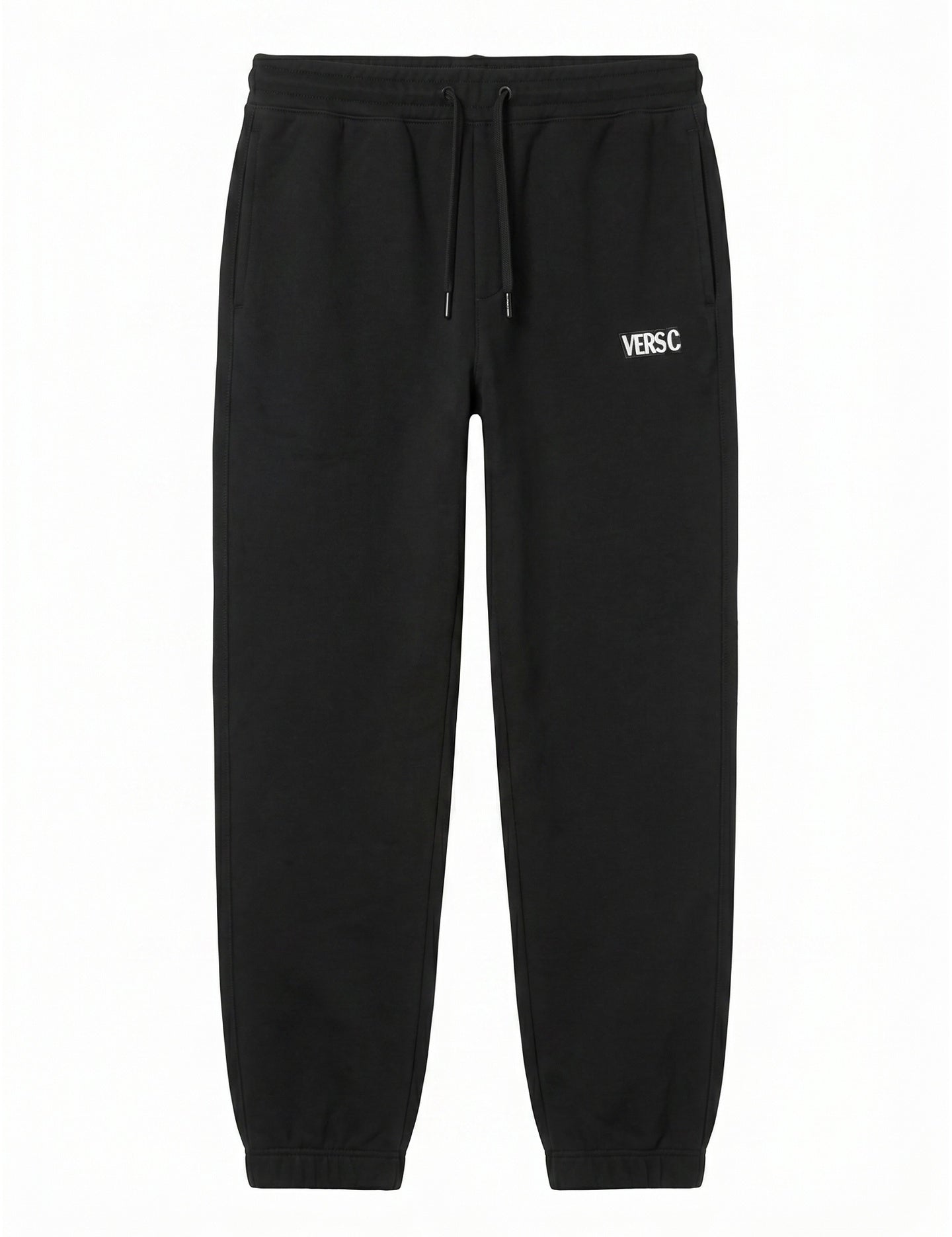 Pantaloni in Cotone Nero VRSC Very Random Solid Chic