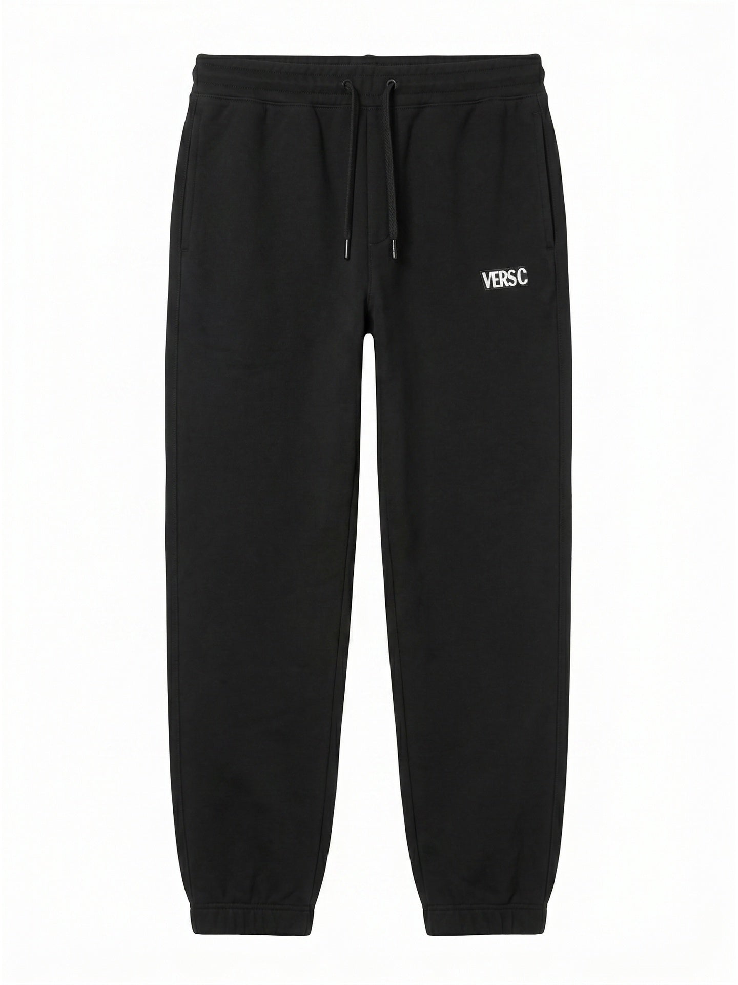 Pantaloni in Cotone Nero VRSC Very Random Solid Chic