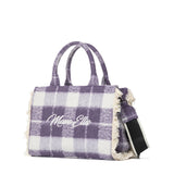 Buby Check M Borsa a spalla | Viola