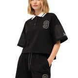 Maglia Donna in Cotone Nero