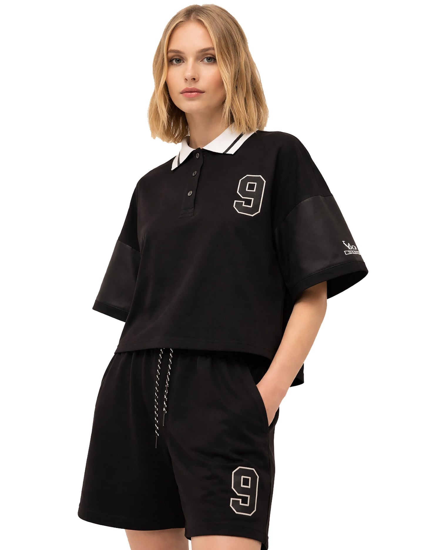 Maglia Donna in Cotone Nero