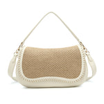 Borsa a Tracolla in Poliestere Bianco Kassandra