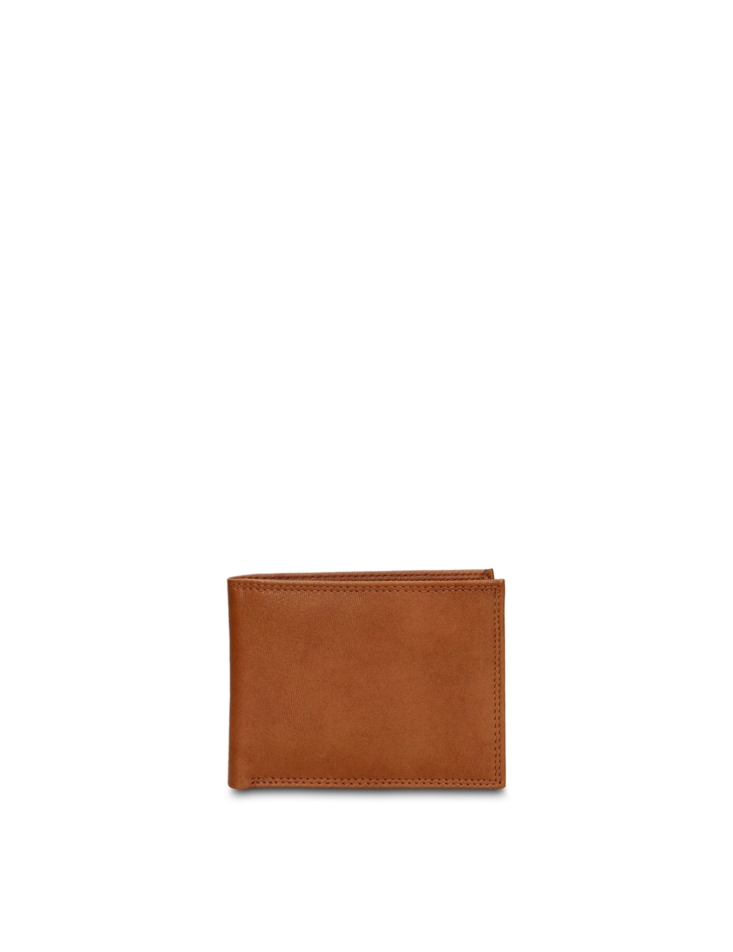 Portafoglio in Vera Pelle Cognac