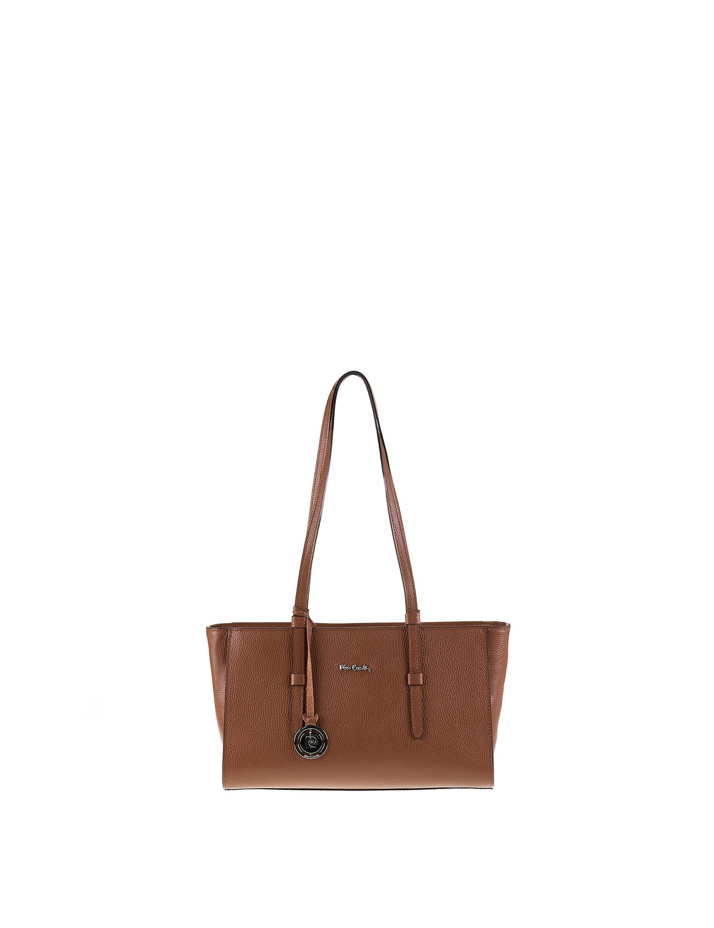 Borsa a Mano in Vera Pelle Cuoio Pierre Cardin