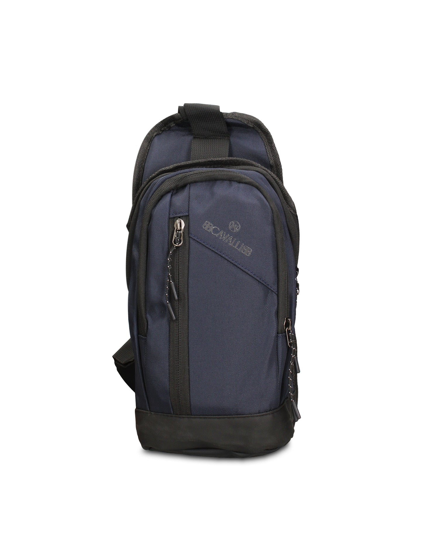 Marsupio in 100% Pu Vegan Leather Blu Scuro