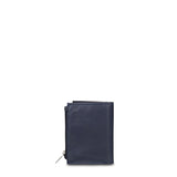 Portafoglio in Vera Pelle Blu