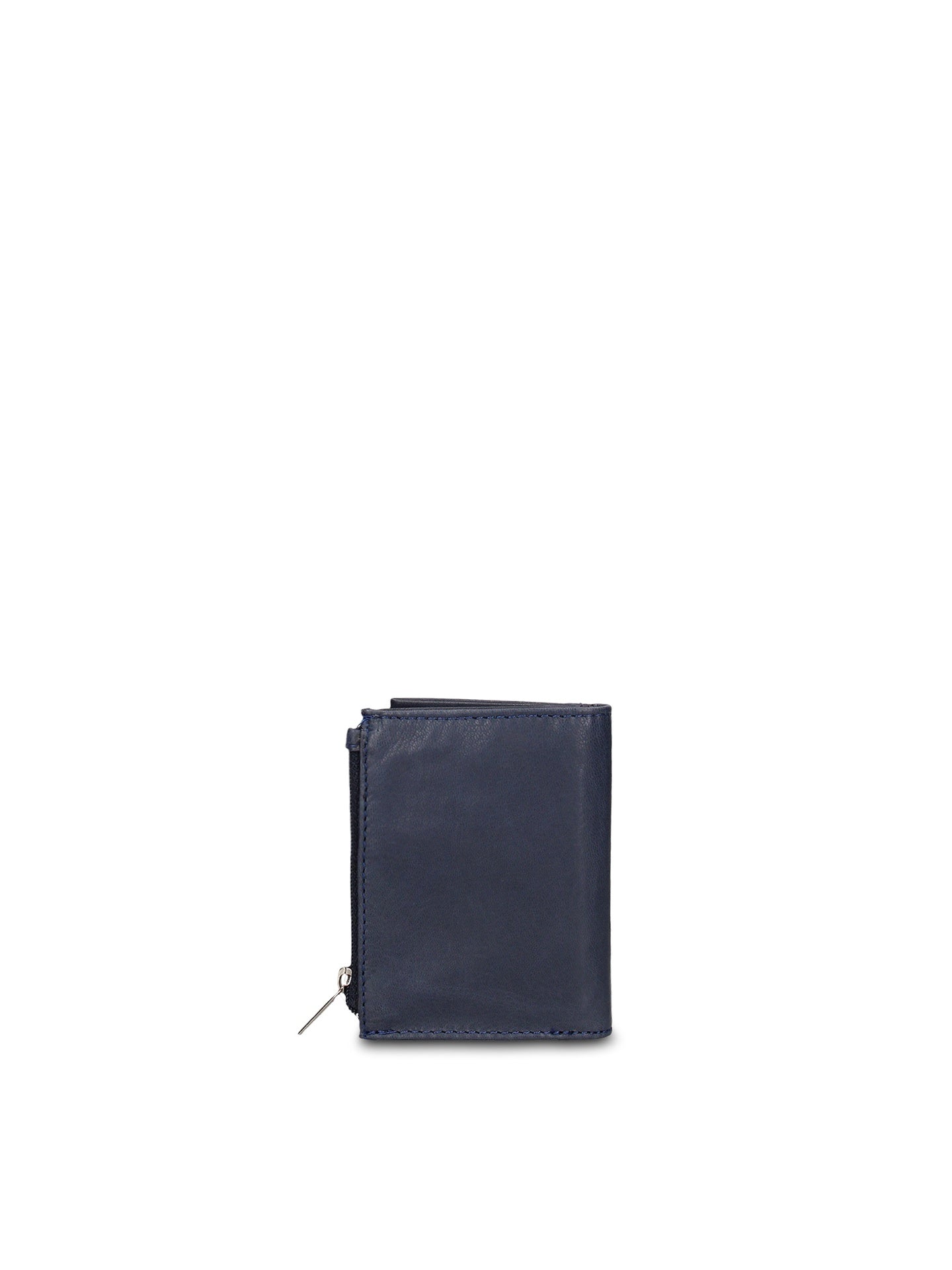 Portafoglio in Vera Pelle Blu