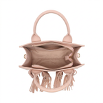 Borsa a Mano in Polyurethane Rosa