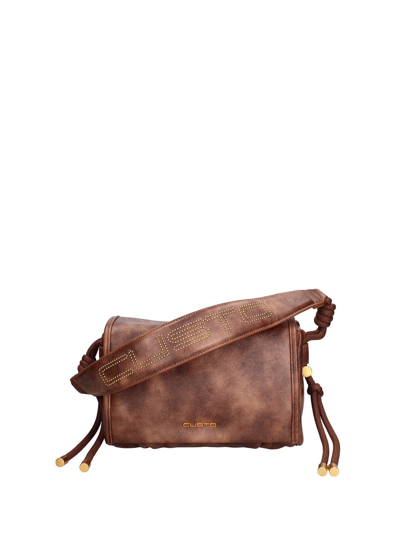 Borsa a tracolla CUSTO - Cuoio