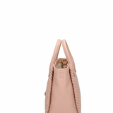 Borsa a mano in Pelle Vegana Nude