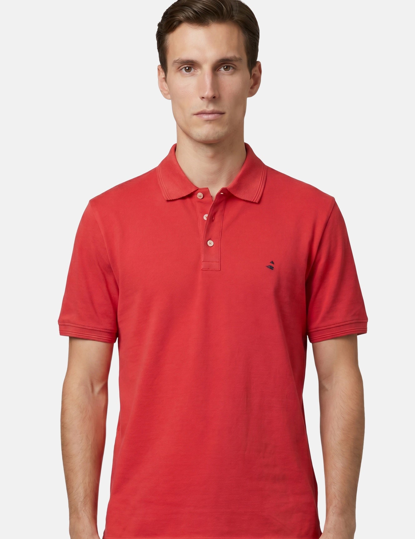 Camicia in Cotone Arancione Navigare