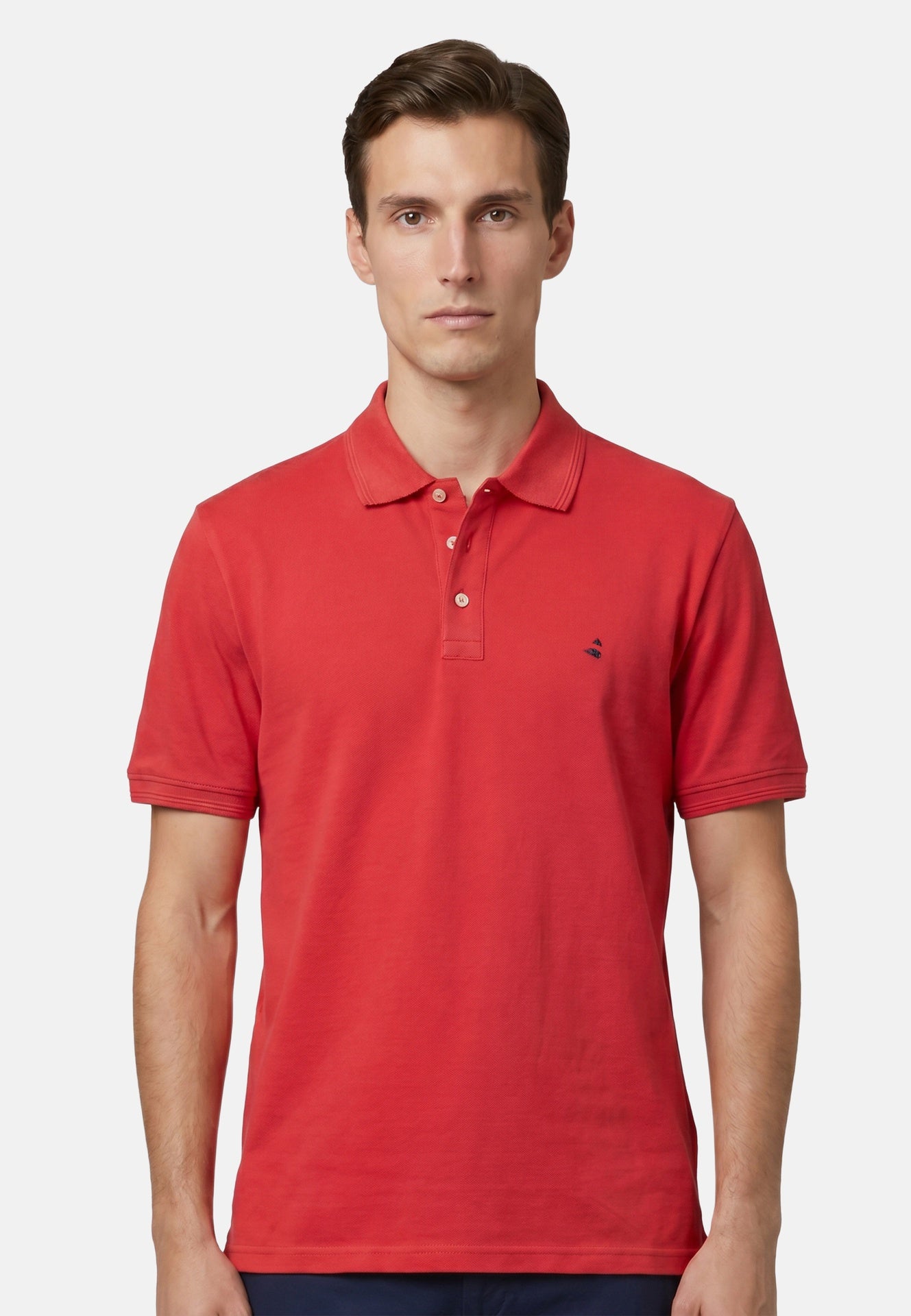 Camicia in Cotone Arancione Navigare