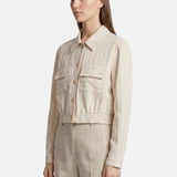 Vestito in Viscosa Beige