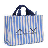 Borsa Shopper da donna ALV - Blu Chiaro