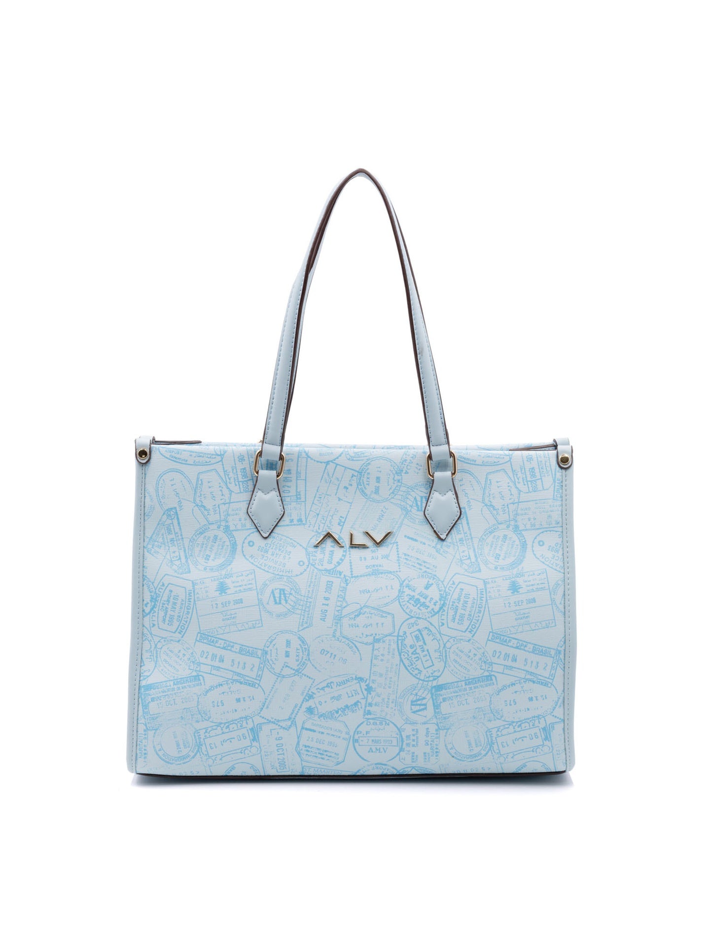 Borsa A Spalla da donna ALV - Blu Chiaro