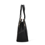 Borsa a Mano in Pelle Vegana Nero