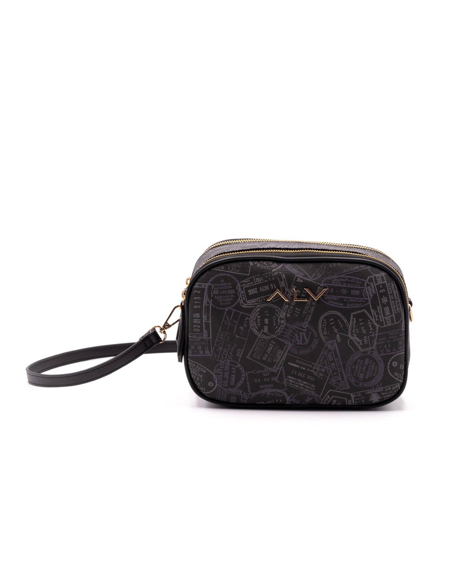 Borsa A Tracolla da donna ALV - Nero