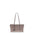Borsa a Mano in Vera Pelle Taupe Pierre Cardin