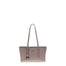 Borsa a Mano in Vera Pelle Taupe Pierre Cardin