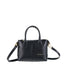 Borsa a Mano in Vera Pelle Nero Pierre Cardin