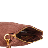 Borsa a spalla CUSTO - Marrone