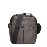 Borsa a Tracolla in 100% Pu Vegan Leather Grigio