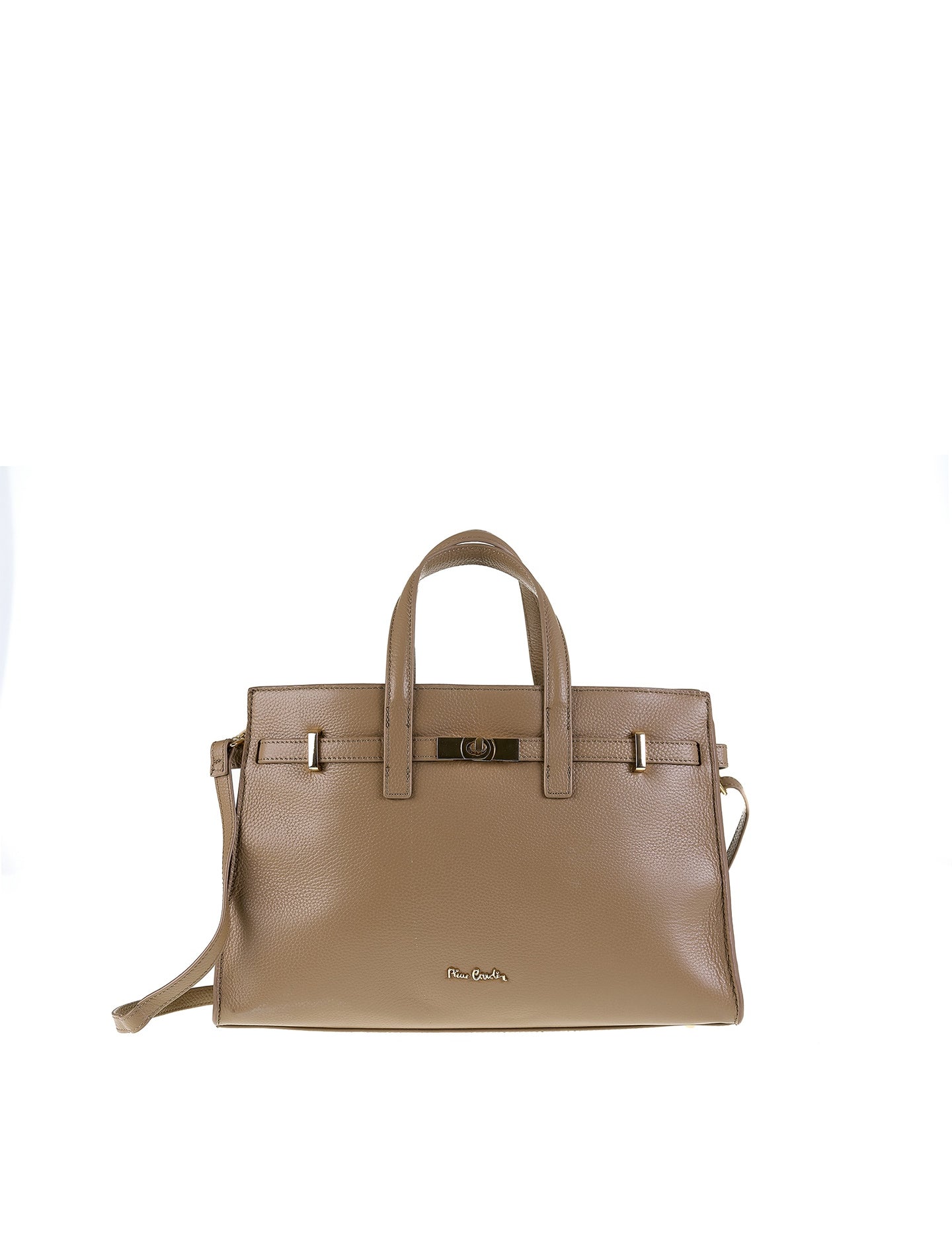 Borsa a Mano in Vera Pelle Marmo Pierre Cardin