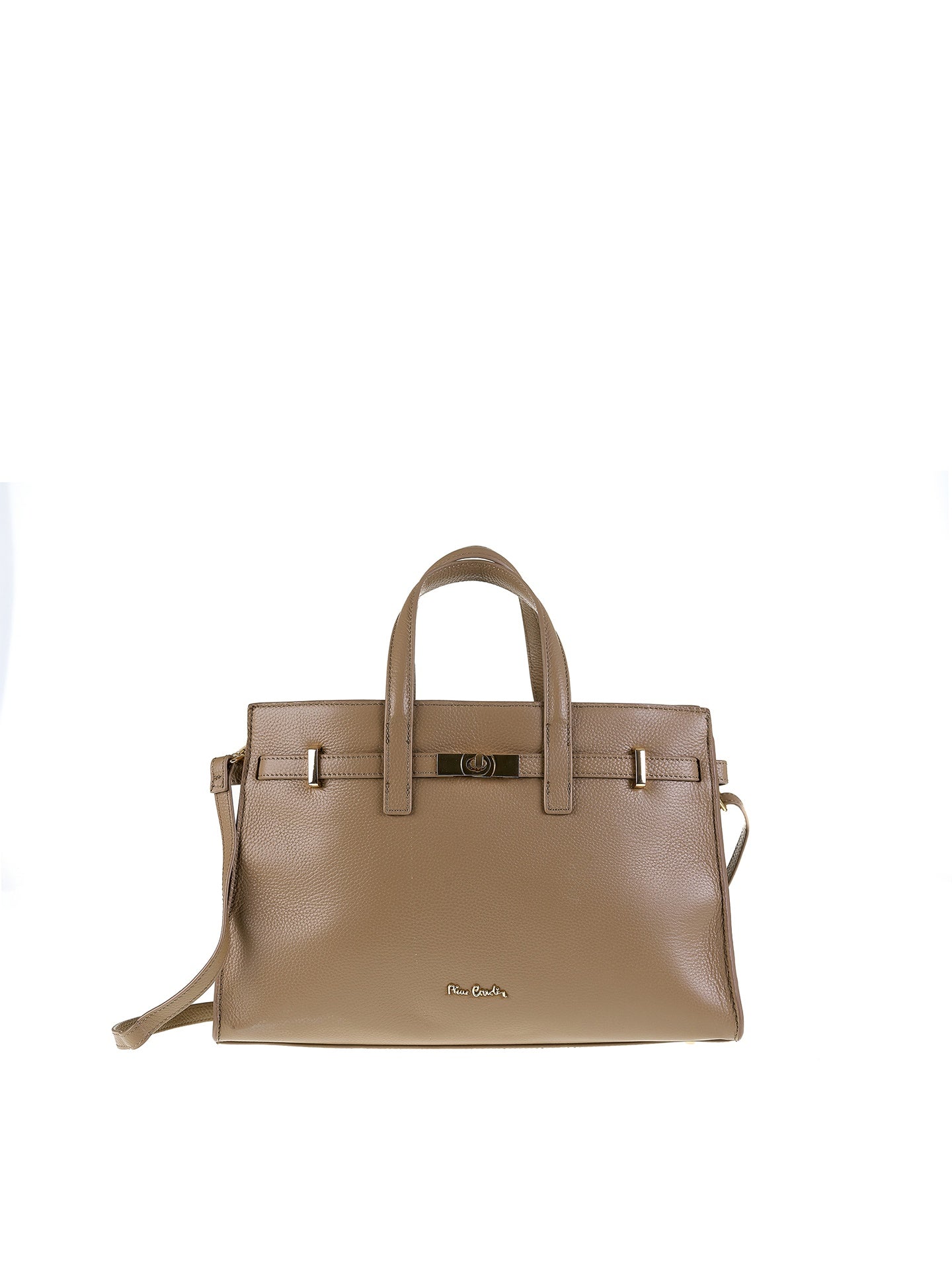 Borsa a Mano in Vera Pelle Marmo Pierre Cardin