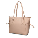 Borsa Shopper in Pelle Vegana Taupe Pierre Cardin
