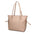 Borsa Shopper in Pelle Vegana Taupe Pierre Cardin