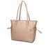 Borsa Shopper in Pelle Vegana Taupe Pierre Cardin
