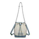 Borsa A Secchiello da donna ALV - Blu Chiaro