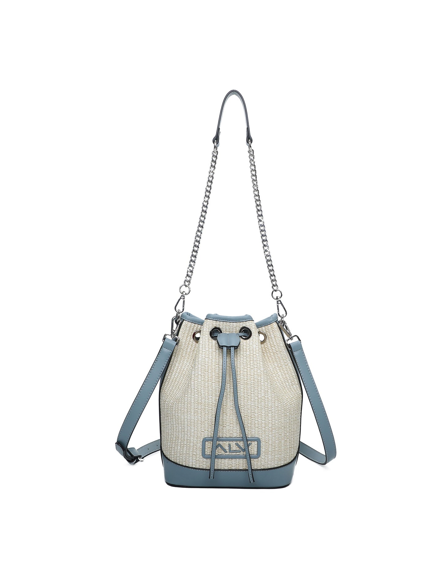 Borsa A Secchiello da donna ALV - Blu Chiaro