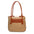 Borsa a Mano in Pelle Vegana Marrone Scuro Pierre Cardin