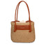 Borsa a Mano in Pelle Vegana Marrone Scuro Pierre Cardin